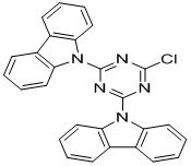 9,9'-(6-כלורו-1,3,5-טריאזין-2,4-דייל)bis (9H-קרבזול) CAS: 877615-05-9